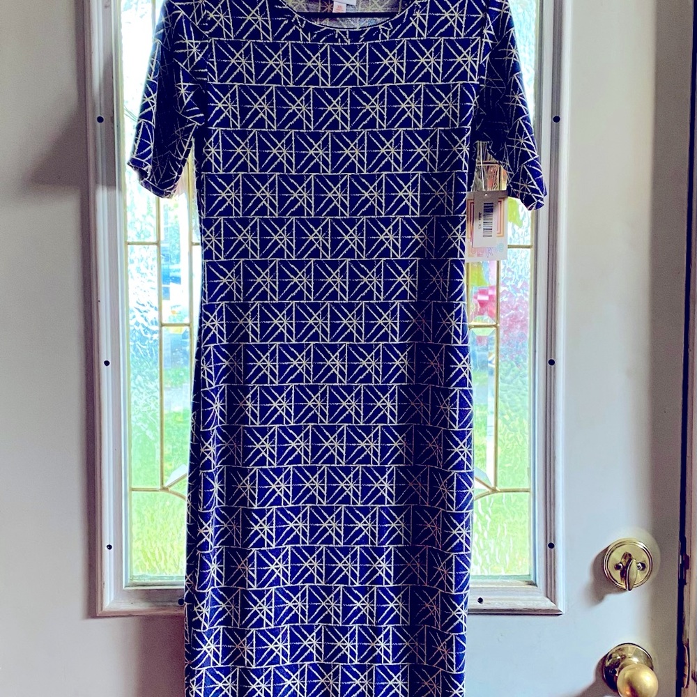 LuLaRoe Julia Dress XS